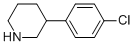 3-(4-Chlorophenyl)piperidine Structure,55989-13-4Structure