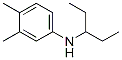 N-(1-乙基丙基)-3,4-二甲基苯胺結(jié)構(gòu)式_56038-89-2結(jié)構(gòu)式