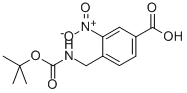 4-[[[(1,1-Dimethylethoxy)carbonyl]amino]methyl]-3-nitrobenzoic acid Structure,56047-52-0Structure