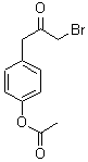 1-[4-(Acetyloxy)phenyl]-3-bromo-2-propanone Structure,56071-69-3Structure