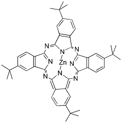 (Tetra-t-butylphthalocyaninato)zinc Structure,56089-74-8Structure