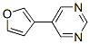 Pyrimidine, 5-(3-furanyl)- (9ci) Structure,560994-06-1Structure