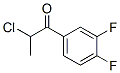 1-Propanone, 2-chloro-1-(3,4-difluorophenyl)-(9ci) Structure,561009-02-7Structure