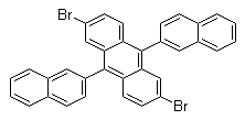 2,6-Dibromo-9,10-di(naphthalen-2-yl)anthracene Structure,561064-15-1Structure