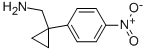 1-(4-Nitrophenyl)cyclopropanemethanamine Structure,561297-86-7Structure