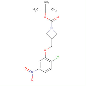 3-(2-Chloro-5-nitro-phenoxymethyl)-azetidine-1-carboxylic acid tert-butyl ester Structure,561297-98-1Structure