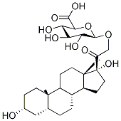 Tetrahydro-11-deoxy cortisol 21-o-β-d-glucuronide Structure,56162-38-0Structure