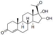 16,17-Dihydroxypregn-4-ene-3,20-dione Structure,56193-65-8Structure