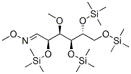 3-O-甲基-2-o,4-o,5-o,6-o-四(三甲基甲硅烷基)-d-葡萄糖 o-甲基肟結(jié)構(gòu)式_56196-03-3結(jié)構(gòu)式