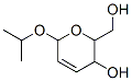 3,6-Dihydro-3-hydroxy-6-(1-methylethoxy)-2h-pyran-2-methanol Structure,56196-34-0Structure