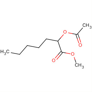 2-Acetoxyheptanoic acid methyl ester Structure,56196-51-1Structure