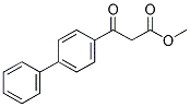 3-Biphenyl-4-yl-3-oxo-propionic acid methyl ester Structure,56216-10-5Structure