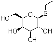 乙基-1-硫代-β-D-吡喃半乳糖苷結(jié)構(gòu)式_56245-60-4結(jié)構(gòu)式