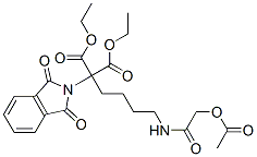 2-[4-[[(乙?；趸?乙酰基]氨基]丁基]-2-(1,3-二氫-1,3-二氧代-2H-異吲哚-2-基)丙二酸二乙酯結(jié)構(gòu)式_56247-58-6結(jié)構(gòu)式