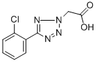 [5-(2-Chlorophenyl)-2H-Tetrazol-2-yl]acetic acid Structure,5626-38-0Structure