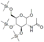 2-(乙?；被?-3-o,4-o,6-o-三s(三甲基甲硅烷基)-2-脫氧-d-吡喃葡萄糖苷甲酯結構式_56272-06-1結構式