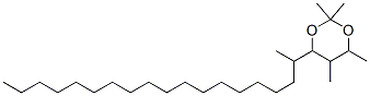 2,2,4,5-Tetramethyl-6-(1-methyloctadecyl)-1,3-dioxane Structure,56324-82-4Structure