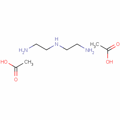 N-(2-aminoethyl)ethylenediamine diacetate Structure,56329-47-6Structure