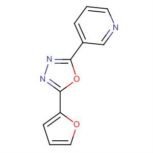 3-(5-furan-2-yl-1,3,4-oxadiazol-2-yl)-pyridine Structure,56352-89-7Structure