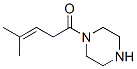 Piperazine,1-(4-methyl-1-oxo-3-pentenyl)-(9ci) Structure,563538-36-3Structure