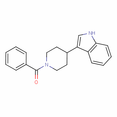 1-Benzoyl-4-(1h-indol-3-yl)piperidine Structure,56361-85-4Structure