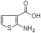 3-Thiophenecarboxylicacid-2-amino-(9CI) Structure,56387-08-7Structure