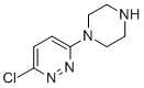 1-(6-Chloropyridazino-3-yl)piperazine Structure,56392-83-7Structure