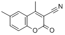 3-Cyano-4,6-dimethylcoumarin Structure,56394-28-6Structure