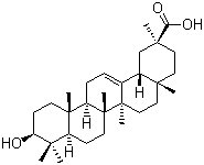 11-Deoxo-18beta-glycyrrhetic acid Structure,564-16-9Structure