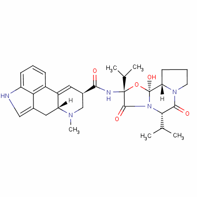 麥角考寧結(jié)構(gòu)式_564-36-3結(jié)構(gòu)式