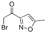 Ethanone, 2-bromo-1-(5-methyl-3-isoxazolyl)- Structure,56400-88-5Structure