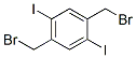 1,4-Bis(bromomethyl)-2,5-diiodobenzene Structure,56403-29-3Structure