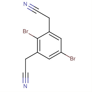 1,4-Cyanomethyl-2,5-dibromobenzene Structure,56403-44-2Structure