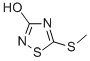 3-Hydroxy-5-methylmercapto-1,2,4-thiadiazole Structure,56409-41-7Structure