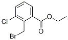 2-(溴甲基)-3-氯苯甲酸乙酯結(jié)構(gòu)式_56427-72-6結(jié)構(gòu)式