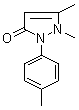 2,3-Dimethyl-1-(4-methylphenyl)-3-pyrazolin-5-one Structure,56430-08-1Structure