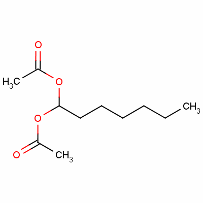 Heptylidene diacetate Structure,56438-09-6Structure