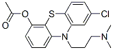 8-Chloro-10-[3-(dimethylamino)propyl ]-10h-phenothiazin-4-ol acetate Structure,56438-24-5Structure