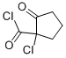 Cyclopentanecarbonyl chloride,1-chloro-2-oxo-(9ci) Structure,56447-18-8Structure