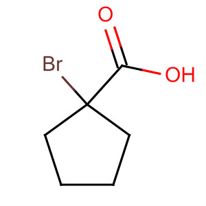 1-Bromocyclopentane-1-carboxylic acid Structure,56447-24-6Structure