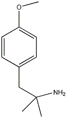 1-(4-Methoxyphenyl)-2-methylpropan-2-amine Structure,56490-94-9Structure