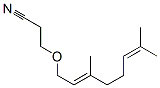 3-[(3,7-Dimethyl-2,6-octadienyl)oxy]propiononitrile Structure,56505-03-4Structure