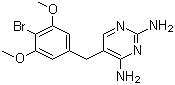 溴莫普林結(jié)構(gòu)式_56518-41-3結(jié)構(gòu)式