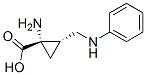 (1S,2S)-1-氨基-2-(苯胺基甲基)環(huán)丙烷羧酸結(jié)構(gòu)式_565237-95-8結(jié)構(gòu)式