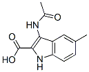 3-Acetylamino-5-methyl-1H-indole-2-carboxylic acid Structure,56545-54-1Structure