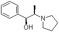 (1S,2r)-1-苯基-2-(1-吡咯烷)-1-丙醇結(jié)構(gòu)式_56571-91-6結(jié)構(gòu)式