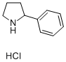 2-Phenylpyrrolidine hydrochloride Structure,56586-12-0Structure