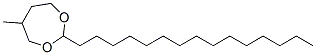 5-Methyl-2-pentadecyl-1,3-dioxepane Structure,56599-34-9Structure