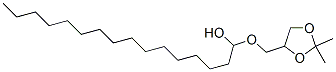 1-[(2,2-Dimethyl-1,3-dioxolan-4-yl)methoxy]-1-hexadecanol Structure,56599-81-6Structure