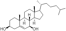 7|-Hydroxy cholesterol Structure,566-27-8Structure